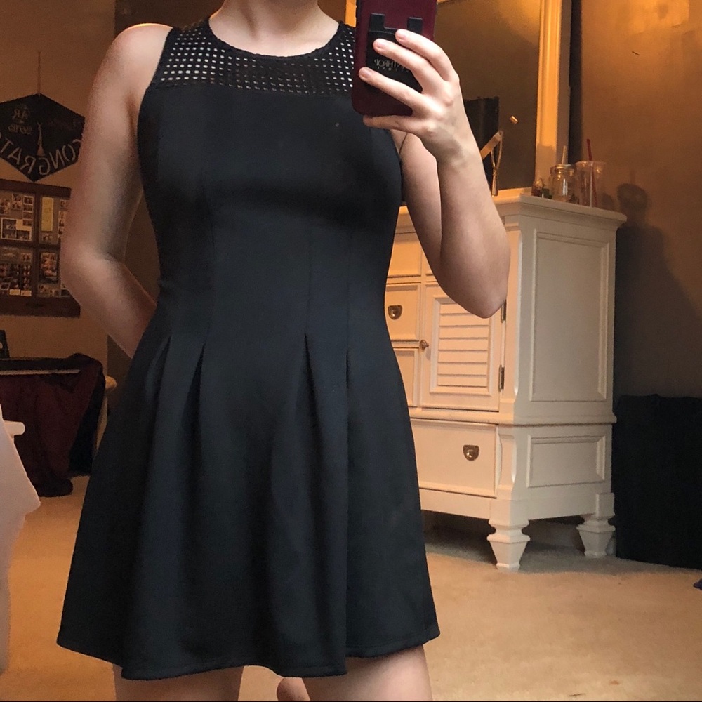 Simple black dress